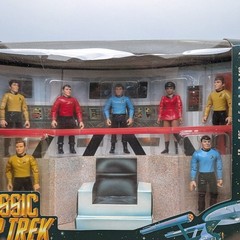Playmates Star Trek Classic Figure Set TOS:Kirk+Spock+McCoy+Scotty 1993â­