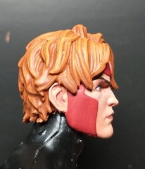 HEAD ONLY Marvel Legends Custom painted Image Youngblood Shaft WILDCATS SPARTAN