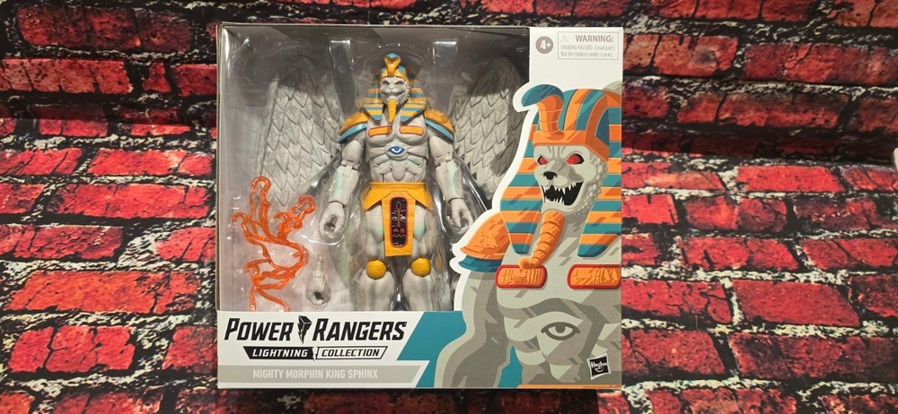 Power Rangers Mighty Morphin King Sphinx Lightning Collection – NEW & MINT