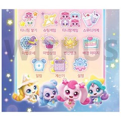 Catch Teenieping Season 5 Shooting Star Pact QR Game Photo Korean Toy