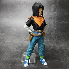 27CM Anime Dragon Ball Z Android 17 18 Figure Android 18 PVC Action Figures