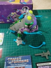 Vintage 1986 G1TF Transformers Decepticon Sharkticon Gnaw Complete Pristine