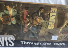ELVIS McFarlane 2005 Elvis Presley Through the Years McFarlane 3 pack 1954 68 70