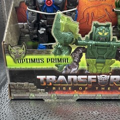 Transformers Rise of the Beasts Optimus Primal & Skullcruncher Action Figure NEW