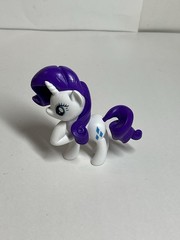 My Little Pony Hasbro 3” Figures MLP Lot of 3 Vinyl Figures Fluttershy Rarity