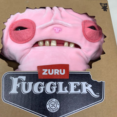 ZURU Fuggler Alley Cats Wrinkles McStinkles Sphynx 9″ Plush Ugly Monster NIB