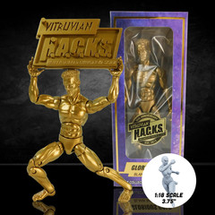 Gold Male Blank – Vitruvian H.A.C.K.S. 10th Anniversary Action Figure