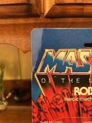 1984 Roboto MOTU VINTAGE MOC NEW- Masters of the Universe Has Bubble Lift Read