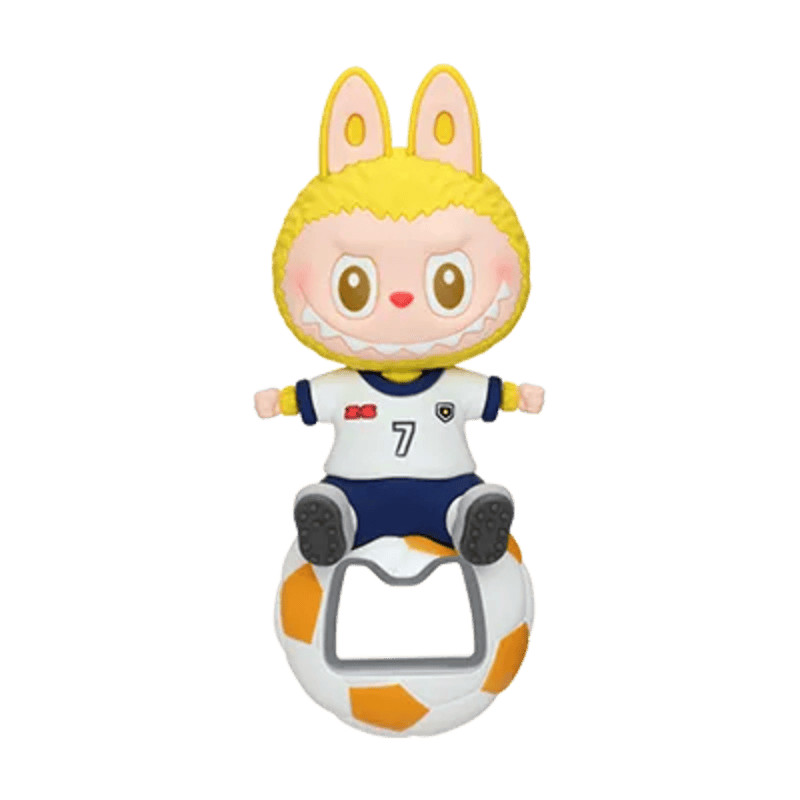 POPMART THE MONSTERS × FIFA Series Bottle Opener Fridge Magnet