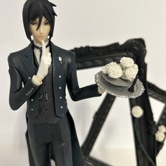 Black Butler Book of Circus Kuroshitsuji Ciel Sebastian Anime Figure Model Read