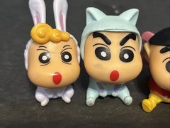 Lot of 6 Crayon Shin-Chan Blind Box Toy Figures PVC Cake Topper Figures