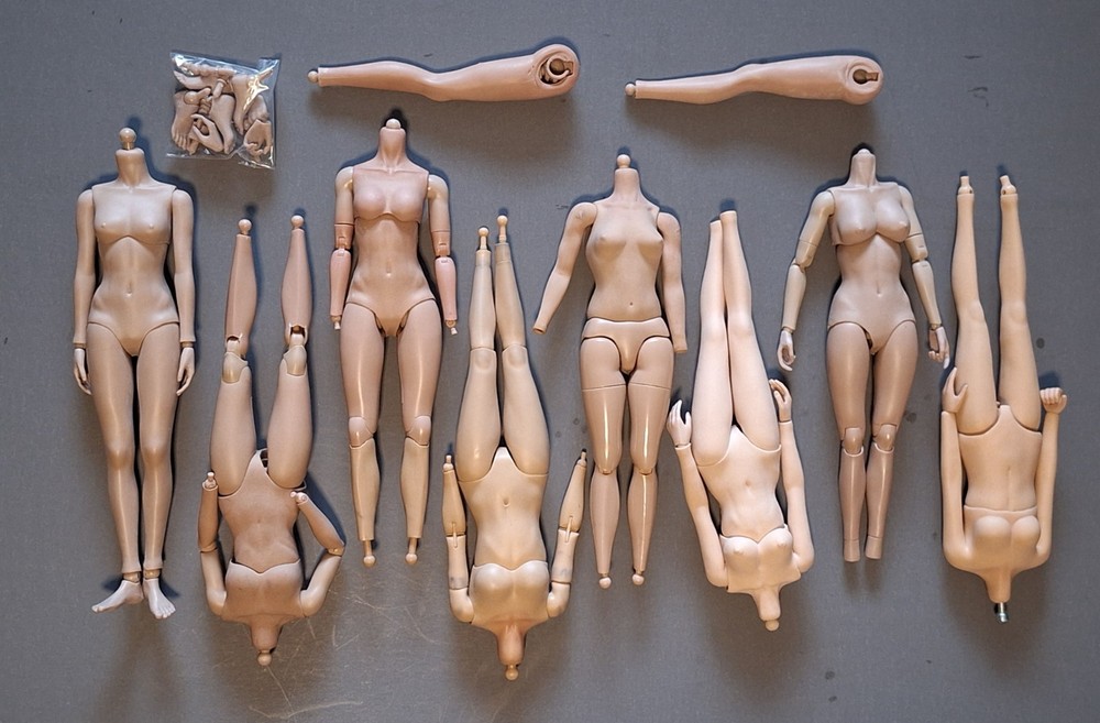 1/6 scale loose female body Lot A (please read description)