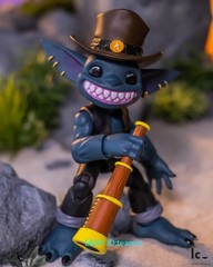 Lone Coconut Plunderlings Goblin Captain Ash 1/12 Action Figure In Stock
