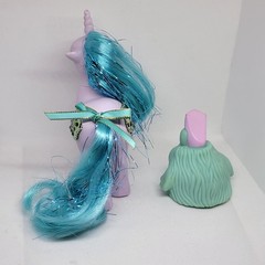 VINTAGE 1987 G1 My Little Pony Princess Sparkle & Bushwoolie Companion Figure