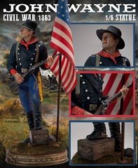 M.R. Morrison The Duke John Wayne Civil War 1863 1/6 Infinite Statue Sideshow