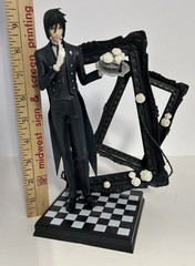 Black Butler Book of Circus Kuroshitsuji Ciel Sebastian Anime Figure Model Read