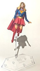 McFarlane DC Multiverse Supergirl + CUSTOM Head & Flight Stand