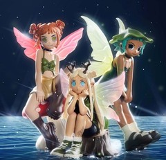 POP MART Peach Riot Punk Fairy Series Figures Peach Riot Blind Box Figure