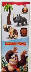 Donkey Kong 2.5″ Jungle Adventure Diorama Set Jakks Pacific | Rambi & Diddy Kong