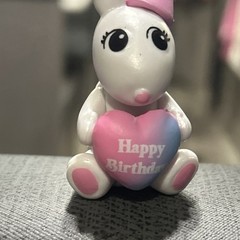 Not Authentic Sonny Angel Birthday Bear mini
