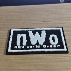 WWE Mattel NWO New World Order White Logo Accessory