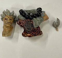 Street Fighter FiguAx 3.25″ Capcom 15th Anniversary Akuma Mini Bust Figure 2004