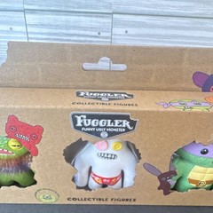 Fuggler Collectible Figures Set 3-Pack Ugly Monsters TMNT Multicolor Ages 6+
