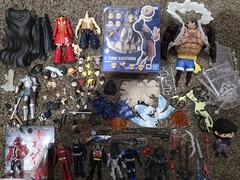 Shf, Figma, And Other Anime Figure Fodder Lot