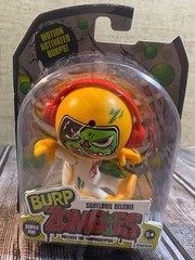 Burp Zombies Series One NIB Lot of 2 Squelchie Belchie & Professor Barfolomew