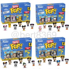 Funko Bitty Pop! DISNEY COLLECTION Chase / Rare / Complete Set *YOU PICK*
