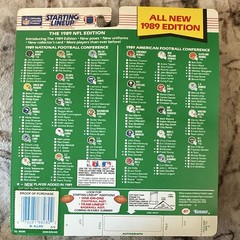Kenner Starting Lineup 1989 NFL Edition Marcus Allen Action Figure w/ Card
