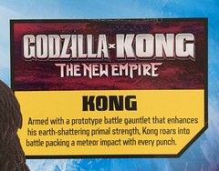 NEW Godzilla x Kong The New Empire: Kong Real Feel Fur 6in Action Figure