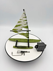 G.I. Joe Manta Windsurfer Board (1984) – ARAH – Complete w/ Blueprints