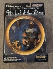 Gimli In Battle Vintage 1999 The Lord of the Rings Middle Earth Toys