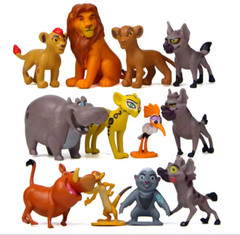 LION KING FIGURES SET – 12 PIECES – NEXT DAY SHIPPING
