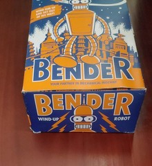 Futurama Wind-Up Bender Robot Action Toy 2000