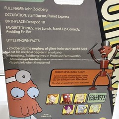 Futurama Zoidberg +Robot Devil Collectible Action Figure TOYNAMI 2007 – NEW