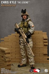 Easy & Simple Chris Kyle The Legend Remastered Deluxe Ver CK002DX 1/6 Figure