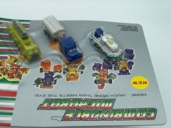 Transformers G1 Metro Squad micromasters Globo Italy KO Bootleg