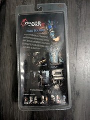 NECA Gears of War 2 COG Soldier Shotgun Lancer Action Figure BRAND NEW SEALED