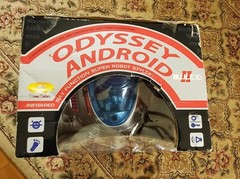 ODYSSEY ANDROID Vintage Robot MIKEY II Infared Ray Open Box New Item