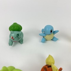 Pokemon Mixed Figures Pikachu Squirtle Bulbasaur Lot of 8 Loose