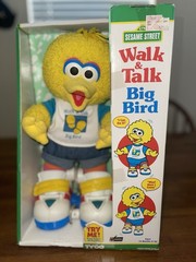 Vintage 1997 Sesame Street Walk And Talk Big Bird New In Box