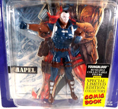 Youngblood Bed -Ems 6 Inch Action Figure CHAPEL with Collector Comic Book 1995
