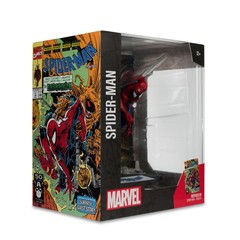 McFarlane Toys – Marvel Spider-Man 1:10th Scale Posed Figure with Scene Spider-M