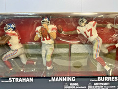 McFarlane NFL 3 Pack NY Giants Super Bowl XLII Championship Manning Sealed 2008