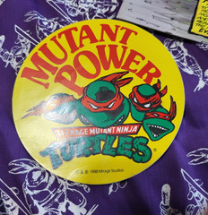 Teenage Mutant Ninja Turtles TMNT Membership Fan Club Kit 1988 Vintage Bandana