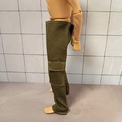 1/6 Scale DARK GREEN CARGO PANTS TROUSER for 12″ Figure Clothes Uniform GI Joe