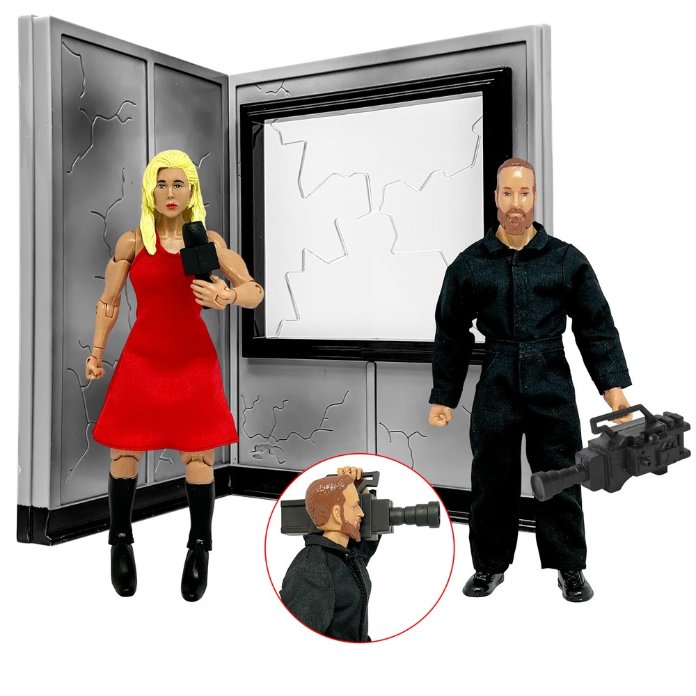 Backstage Interview Special Deal for WWE & AEW Wrestling Action Figures
