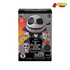 Hot Toys Cosbi Nightmare Before Christmas Series 2 Zero Bobble-Head & Card